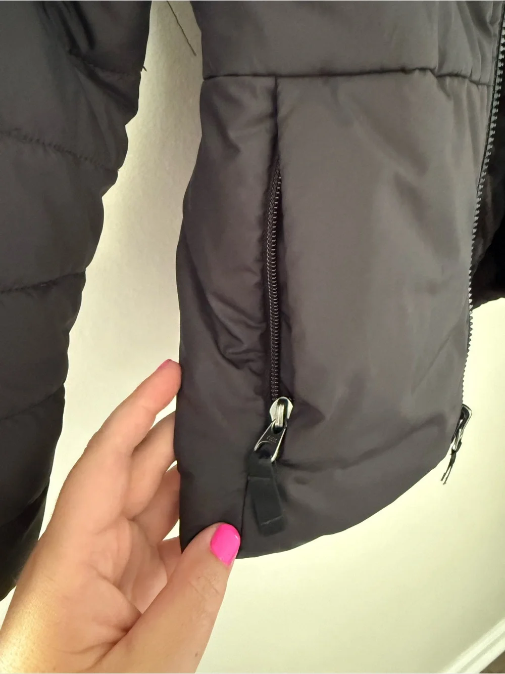 The North Face Black Puffer Jacket - Kids